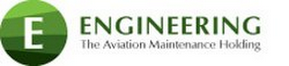E ENGINEERING THE AVIATION MAINTENANCE HOLDING logo