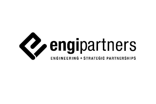 E ENGIPARTNERS ENGINEERING + STRATEGIC PARTNERSHIPS logo