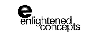 E ENLIGHTENED CONCEPTS logo