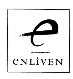 E ENLIVEN logo