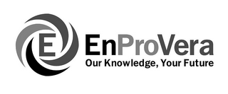 E ENPROVERA OUR KNOWLEDGE, YOUR FUTURE logo