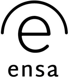 E ENSA logo