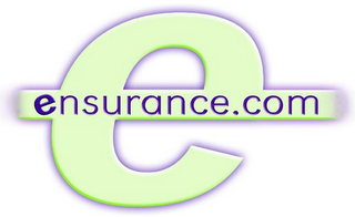 E ENSURANCE.COM logo