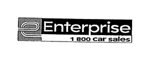 E ENTERPRISE 1 800 CAR SALES logo