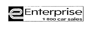E ENTERPRISE 1 800 CAR SALES logo