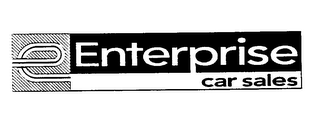 E ENTERPRISE CAR SALES logo