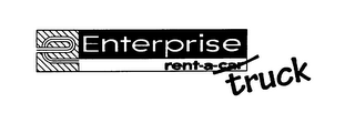 E ENTERPRISE RENT-A-CAR TRUCK logo