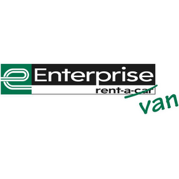 E ENTERPRISE RENT-A-CAR VAN logo