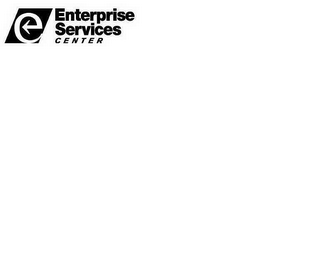 E ENTERPRISE SERVICES CENTER logo
