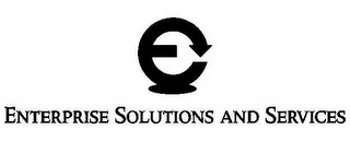 E ENTERPRISE SOLUTIONS AND SERVICES logo
