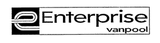E ENTERPRISE VANPOOL logo