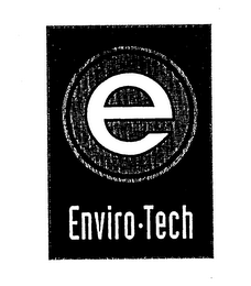 E ENVIRO-TECH logo