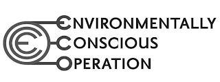 E ENVIRONMENTALLY CONSCIOUS OPERATION logo