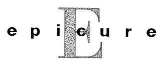 E EPICURE logo