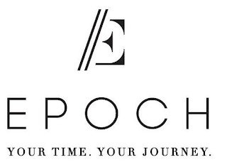 //E EPOCH YOUR TIME. YOUR JOURNEY. logo