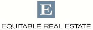 E EQUITABLE REAL ESTATE logo