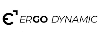 E ERGO DYNAMIC logo