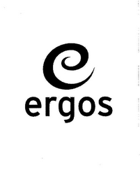 E ERGOS logo
