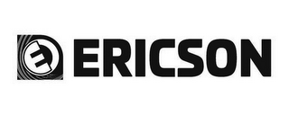 E ERICSON logo