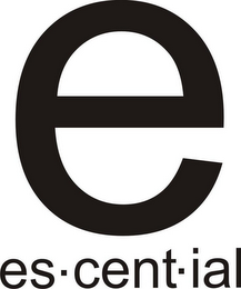 E ES-CENT-IAL logo