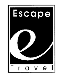 E ESCAPE TRAVEL logo