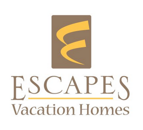 E ESCAPES VACATION HOMES logo