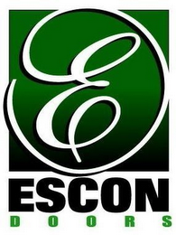 E ESCON DOORS logo
