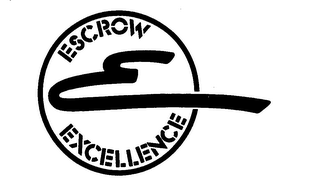 E ESCROW EXCELLENCE logo