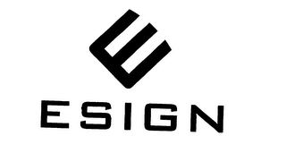 E ESIGN logo