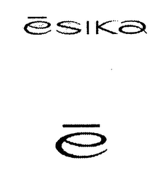 E ESIKA logo