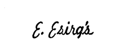 E. ESIRG'S logo