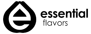 E ESSENTIAL FLAVORS logo