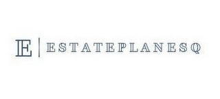 E| ESTATEPLANESQ logo