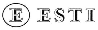 E ESTI logo