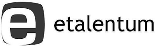 E ETALENTUM logo