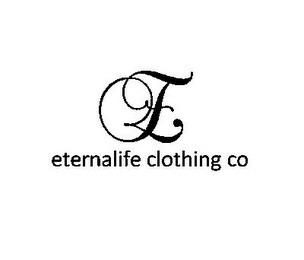 E ETERNALIFE CLOTHING CO logo