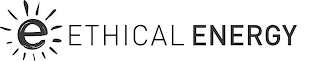 E ETHICAL ENERGY logo