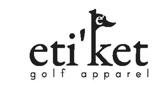 E' ETI'KET GOLF APPAREL logo