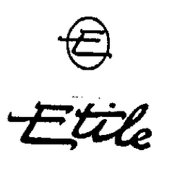 E ETILE logo