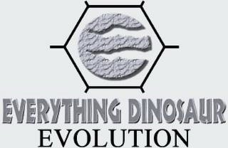 E EVERYTHING DINOSAUR EVOLUTION logo