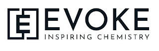 E EVOKE INSPIRING CHEMISTRY logo