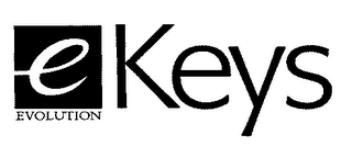 E EVOLUTION KEYS logo