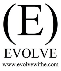 (E) EVOLVE WWW.EVOLVEWITHE.COM logo
