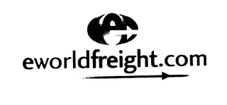 E EWORLDFREIGHT.COM logo