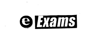 E EXAMS logo