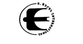 E. EXCEL INTERNATIONAL logo