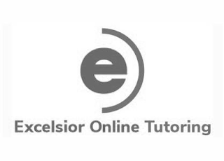 E EXCELSIOR ONLINE TUTORING logo