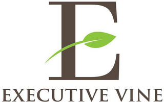 E, EXECUTIVE VINE logo