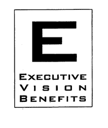 E EXECUTIVE VISION BENEFITS logo
