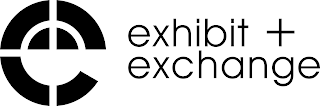E EXHIBIT + EXCHANGE logo